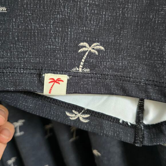 *NWT Kahala Brrr Performance Polo Shirt Black Palm-2XL Cooling Rapid Drying Golf - Picture 5 of 9